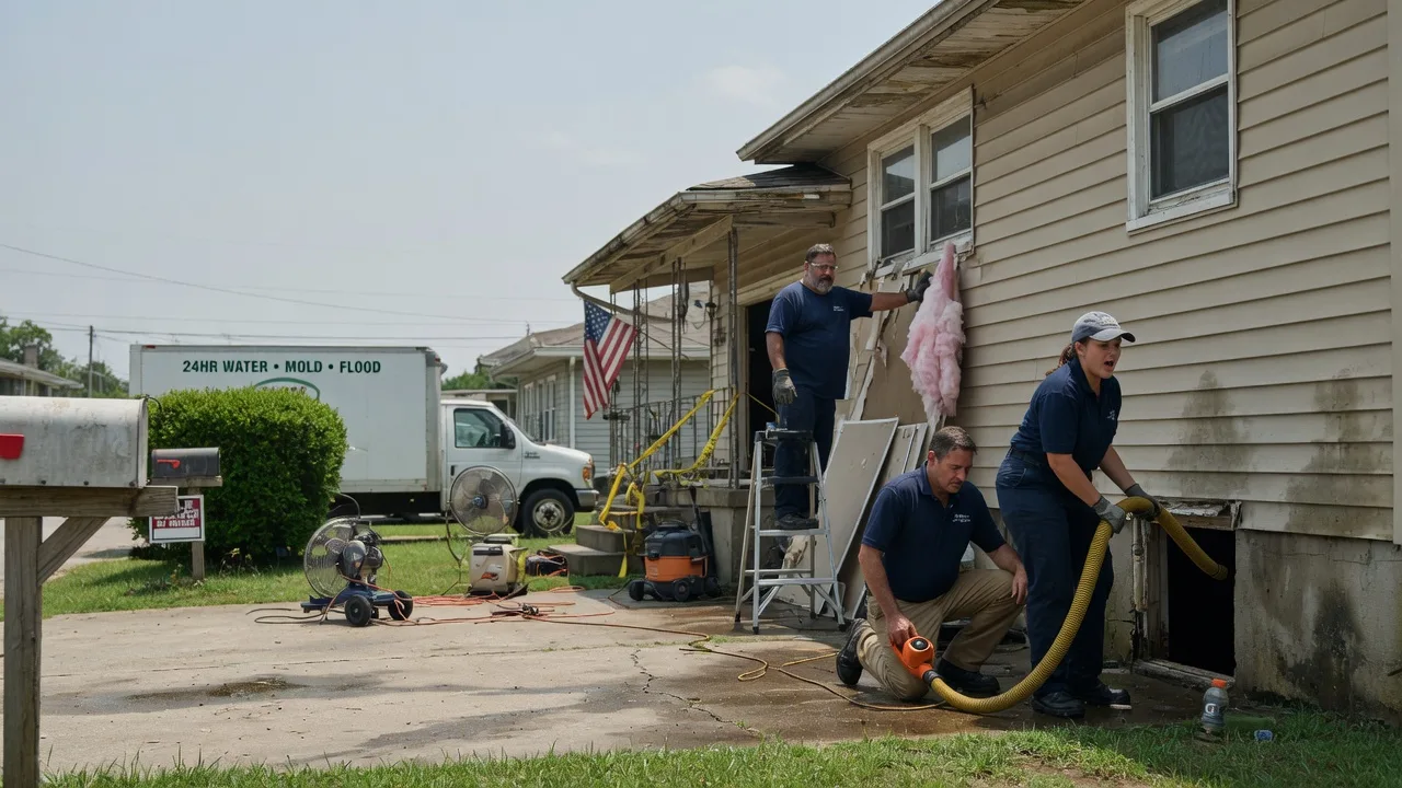 Water Damage Repair in Anthony, KS near me